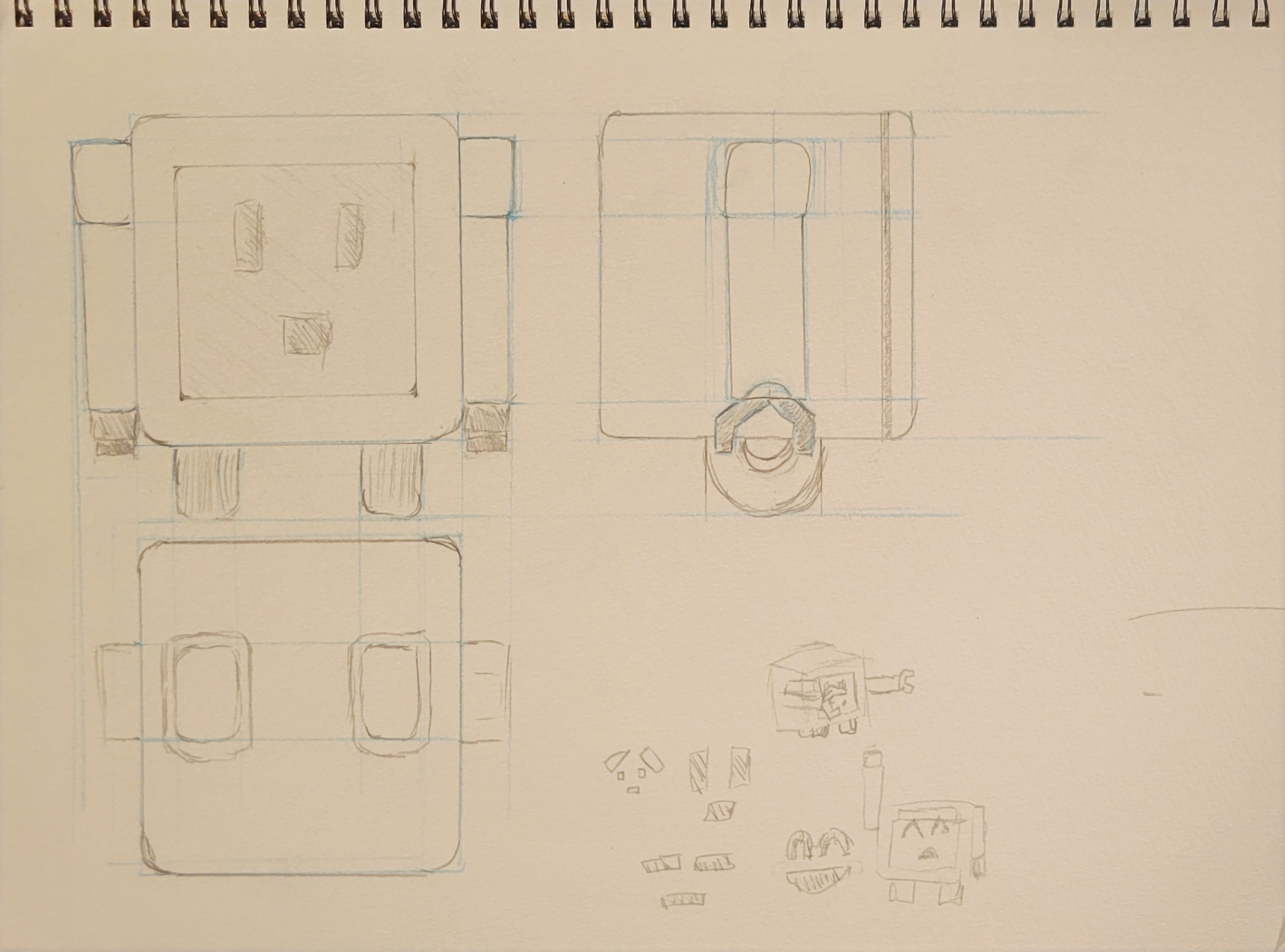 Sketch of the character